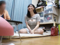 童貞悩殺するニットで誘惑する巨乳JDを自宅連れ込み盗撮ハメ