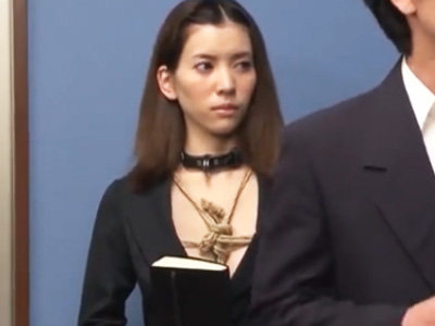 仕事熱心な社長秘書が緊縛調教され完全に肉便器化して性処理に使われてしまう‥